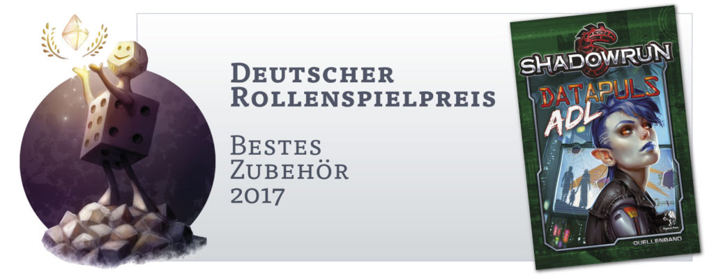 Deutscher Rollenspielpreis: Bestes Zubehör 2017